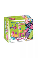 WADER Big Blocks – 50 große bunte Bausteine für Kleinkinder ab 1 Jahr – originalverpackt bei Tildi