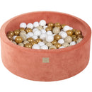 Meow Baby Bällebad Spielbecken Kugelbad Velvet Masala In Rot Für Kinder B-Ware