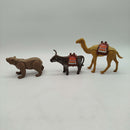 Playmobil Bundle 3x Kamel Bär Ochse Tierfiguren mit Zubehör
