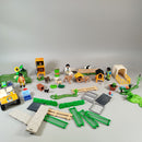 Zoo-Spielset – Tierfiguren & Zoowärter, Set von 12