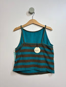 Frottee Top Streifen • 128 • long live the queen