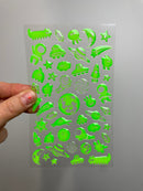 3D Sticker • Space • Glow in the dark