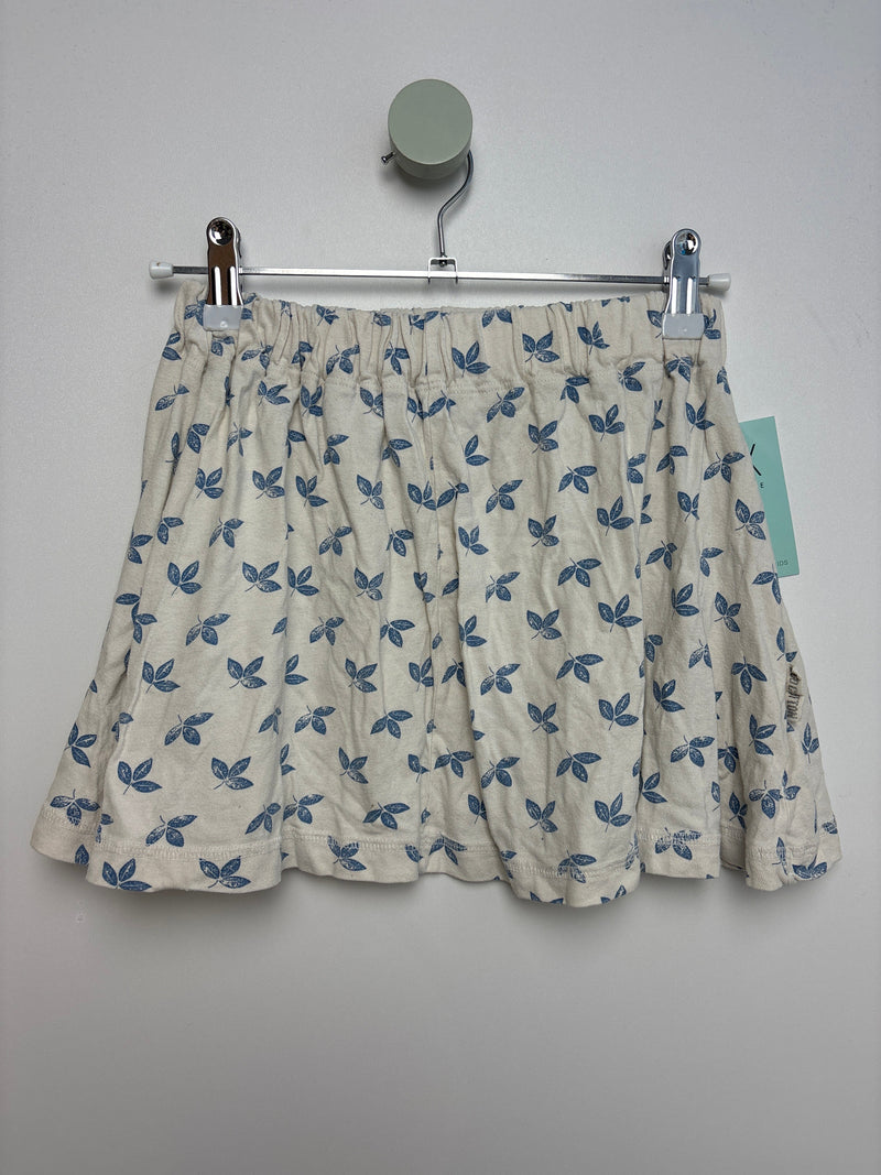 Jersey skirt leaves • 116 • eco cotton