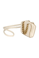 Stella Mccartney Micro Chunky Chain Handtasche One Size Beige