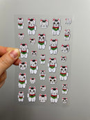 Paper Poetry • Gelsticker Jardin Japonais • Winkekatzen