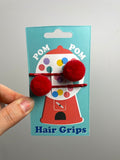 Haarklemmen PomPom