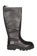 Blauer Stiefel Size 37 Schwarz