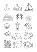 Stick & Stitch Aufkleber