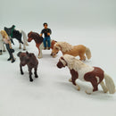 Schleich Bundle Pferde & Reiter Set von 7 Figuren