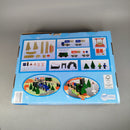 Bundle Holzspielzeug Set von 2 Eisenbahn & Fahrzeuge