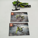 LEGO Bundle Technic 42002 42021 Set von 2 Luftkissenboot & Schneemobil, ab 6 Jahre 