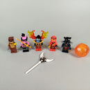 LEGO Minifiguren Set von 7 - Ninjago & Fantasy, wie neu