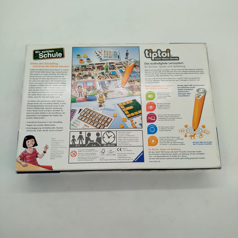 Ravensburger tiptoi Lernspiel Wir spielen Schule