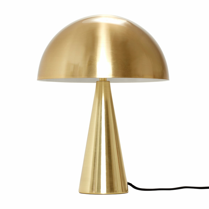 Hübsch Interior Table Lamp Table Lamp Lamp Desk Lamp H 33 cm Brass