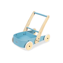 B-Ware Pinolino Lauflernwagen Lauflernhilfe Baby Fiete Holz Buche Lackiert Blau Natur