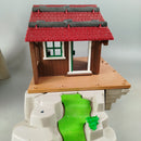 Playmobil Kletterfels mit Berghütte Gebäude 9126