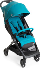 Chicco WE Kinderwagen - Zusammenklappbarer ultraleichter Reisebuggy von 0 bis 22 kg - Neigbarer Kinderwagen mit Schlafposition, Gepolsterten Schultergurten und Schutzhülle