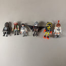 Playmobil Bundle Set von 6 Figuren Pirat Ritter Astronaut