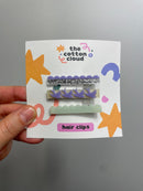 Haarklemmen Waves Bird • 3er Set