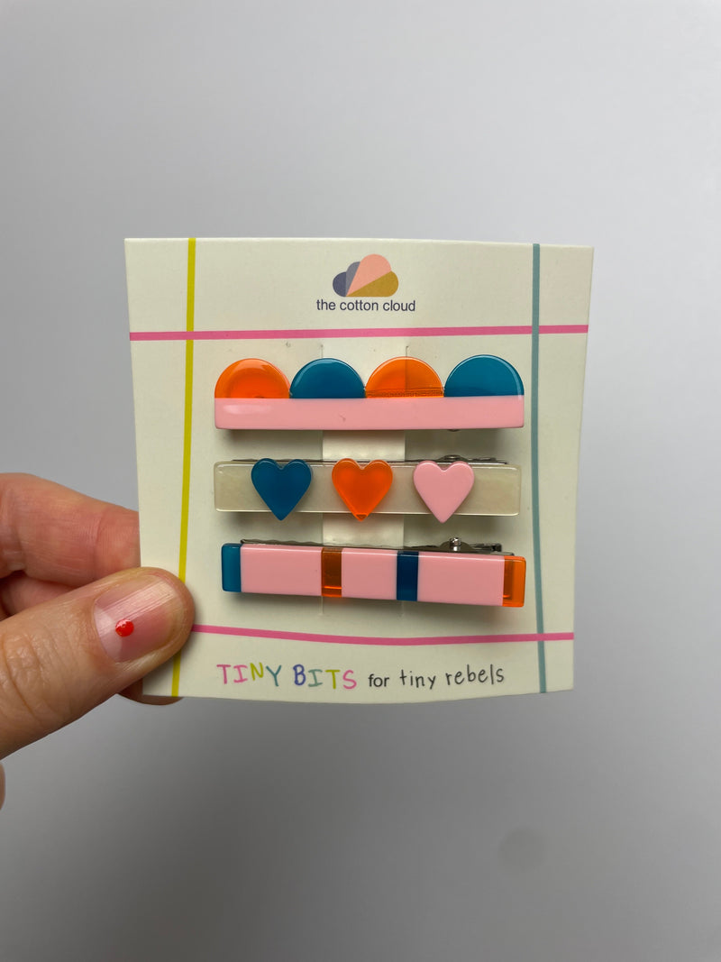 Haarklemmen Retro • 3er Set