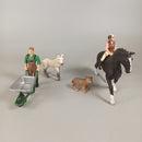 Schleich Reiterspielset Stall & Figuren mit Zubehör