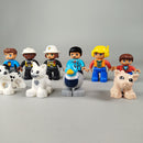LEGO Duplo Bundle Figuren Set von 12 Menschen & Tiere