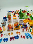  Teilsets - Süßigkeitenstand, Spielplatz, Strand