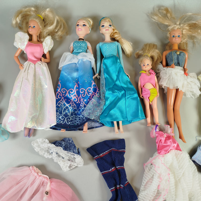 Bundle Modepuppen x5 Set