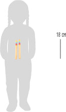 small foot Klangstäbe "Sound" aus Holz, Musikinstrument für Kinder, für Rhythmus- und Taktgefühl, ab 3 Jahren, 11496