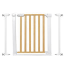 Kinderkraft Lock&GO Treppenschutzgitter Ohne Bohren, Türschutzgitter, Kinderschutzgitter, von 75 bis 103 cm, 90 Grad öffnen, doppelte Verriegelung