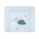 Julius Zöllner Wickelauflage Softy 85x75 cm - Wickelunterlage - wasserdicht und abwischbar - Made in Germany – Oeko-Tex Standard 100 – Sealife