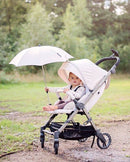 TWISTSHAKE Sonnenschirm UPF 50+ für Tour Kinderwagen, Beige