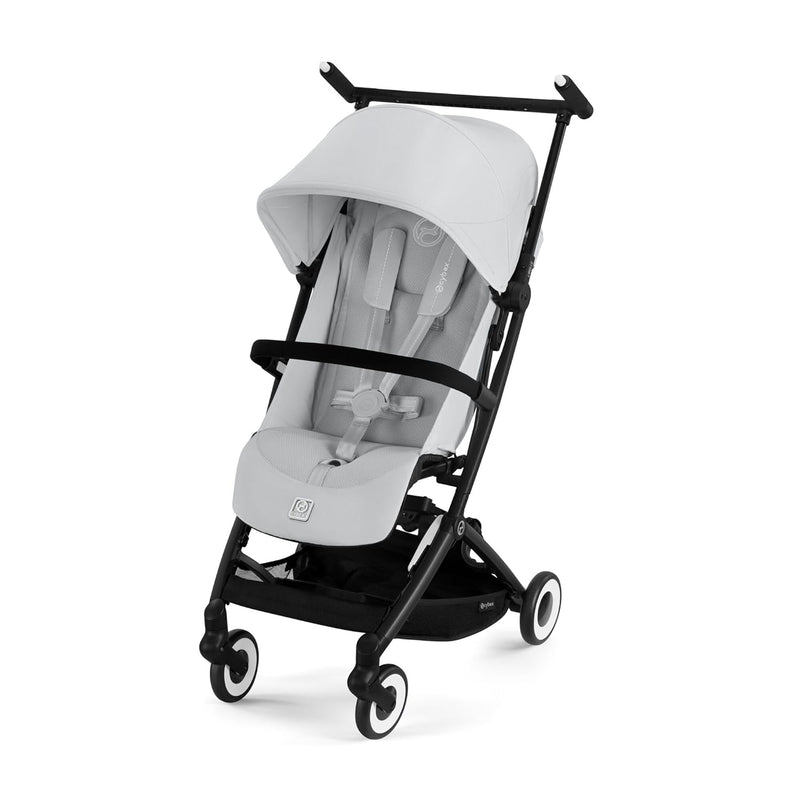 CYBEX Gold Kinderwagen LIBELLE mit Einhand-Gurtsystem, Von ca. 6 Monaten bis ca. 4 Jahre (max. 22 kg), Ultraleicht (nur 6 kg), Fog Grey