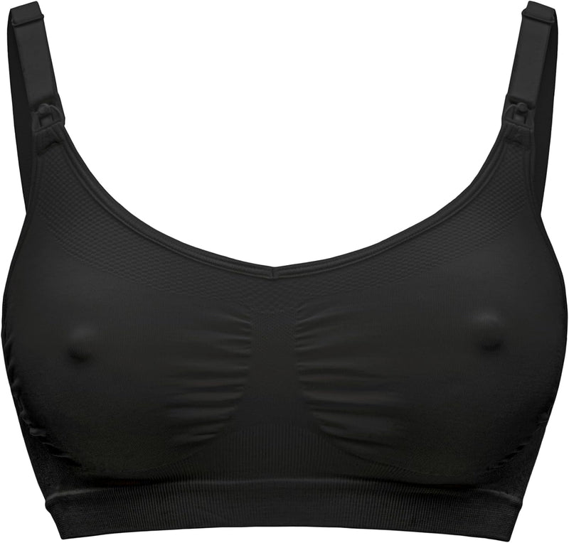 Medela Keep Cool Nahtloser Schwangerschafts- und Still-BH ohne Bügel – 2 eingewebte atmungsaktive Zonen – Soft-Touch-Stoff für angenehmen Halt