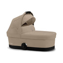CYBEX Gold COT S Kinderwagenaufsatz, Ab Geburt bis ca. 6 Monate (max. 9 kg), Für CYBEX AVI Spin und Eezy S Twist +2, Almond Beige
