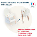 Thermobaby WC-Reduzierer Kiddyloo - weiß/braun