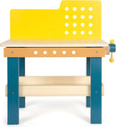 small foot Werkbank „Workshop“, inklusive 4 Werkzeugen und umfangreichem Zubehör aus Holz, für Kinder ab 3 Jahren, 12558