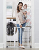 Regalo Easy Step Safety Gate, White, Suitable for Openings between 73.7 and 99.1 cm