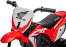 Honda Kinder Elektromotor, Elektro Kindermotor ab 18 Monaten, Kindermotorrad Elektrisch, Elektrofahrzeuge 1x30W, 3km/h (Rot)