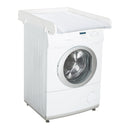 roba Wickelplatte + Wickelauflage im Design Eulenbabys - Wickeltisch als Aufsatz für Waschmaschinen - Holz weiß - 60 cm breit