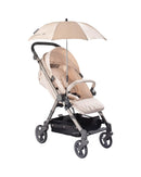 TWISTSHAKE Sonnenschirm UPF 50+ für Tour Kinderwagen, Beige