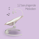 Maxi-Cosi Cassia Babywippe Elektrisch, 0–6 Monate, max. 9 kg, Babyschaukel Elektrisch, 12 Melodien, 360°-Sitzdrehung, automatische Bewegungserkennung, 5 Geschwindigkeiten, Classic Beige