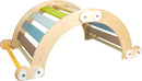 small foot Kletterbogen "Adventure" aus Holz, Bewegungsspiel für Kinder, multifunktional, ab 2 Jahren, 12239