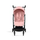 CYBEX Gold Kinderwagen Libelle mit One-Pull Harness, Von ca. 6 Monaten bis ca. 4 Jahre (max. 22 kg), Ultraleicht (nur 6 kg), Candy Pink (Pink mit schwarzem Rahmen)