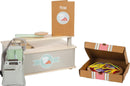 small Foot Pizzeria-Set aus Holz, multifunktionaler Pizzaofen mit umfangreichem Zubehör, hochwertiges Rollenspielset, für Kinder ab 3 Jahren, 12696, Holzfarben