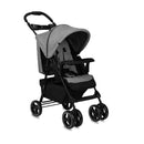 MoMi ISLA Kinderbuggy, Kinderwagen ab dem 6. Lebensmonat, bis 15 kg Körpergewicht, 5-Punkt-Sicherheitsgurt, Einkaufskorb, Fußsack, Getränkehalter, Snack-Tablett und Wickeltasche