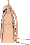 LÄSSIG Baby Wickelrucksack Wickeltasche Rucksack mit Wickelunterlage, Kinderwagenbefestigung, Flaschenhalter nachhaltig produziert/GRE Rolltop Up Backpack