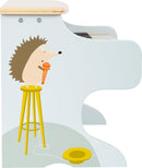 small foot Klavier "Groovy Beats" aus Holz, für die musikalische Früherziehung, inkl. Notenblatt, ab 3 Jahren, 12256