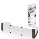 reer Herdschutzgitter Basic, ausziehbar 55-61 cm Silber, 20058