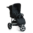 hauck Buggy Rapid 3, für Kinder bis 22 kg, Klein Zusammenklappbar, mit Schlaffunktion ab Geburt, Höhenverstellbarer Schieber, Großer Korb bis 3 kg, Kunststoff Reifen
